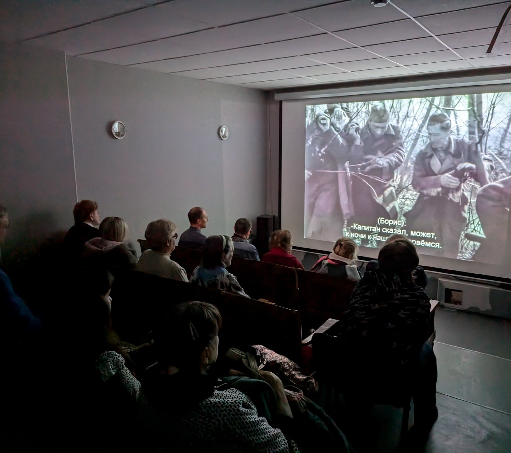 Мягкий кинотеатр библиотеки