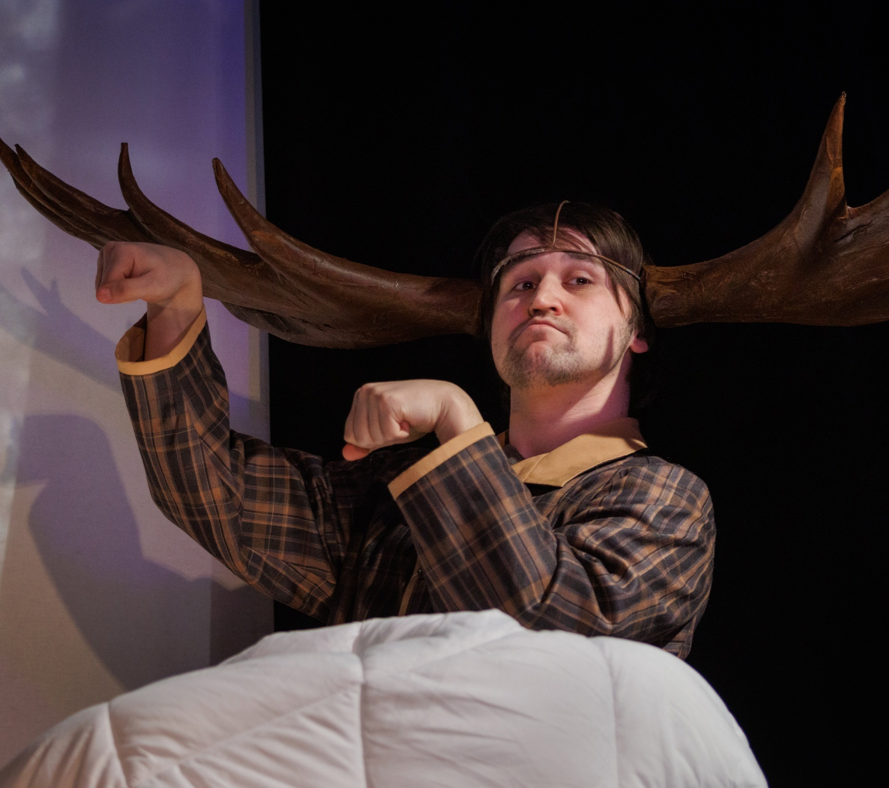 Следы на снегу