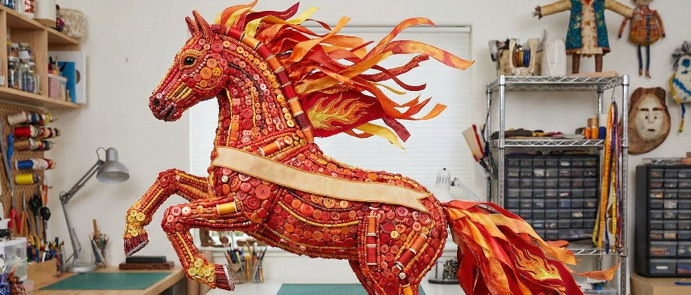 Умная библиотека объявляет старт творческого конкурса «Конь-Огонь»