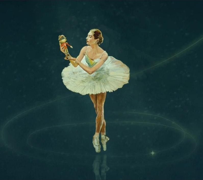 Щелкунчик на льду с симфоническим оркестром.