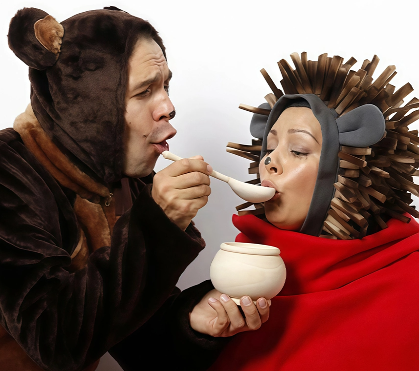 Ёжик и Медвежонок