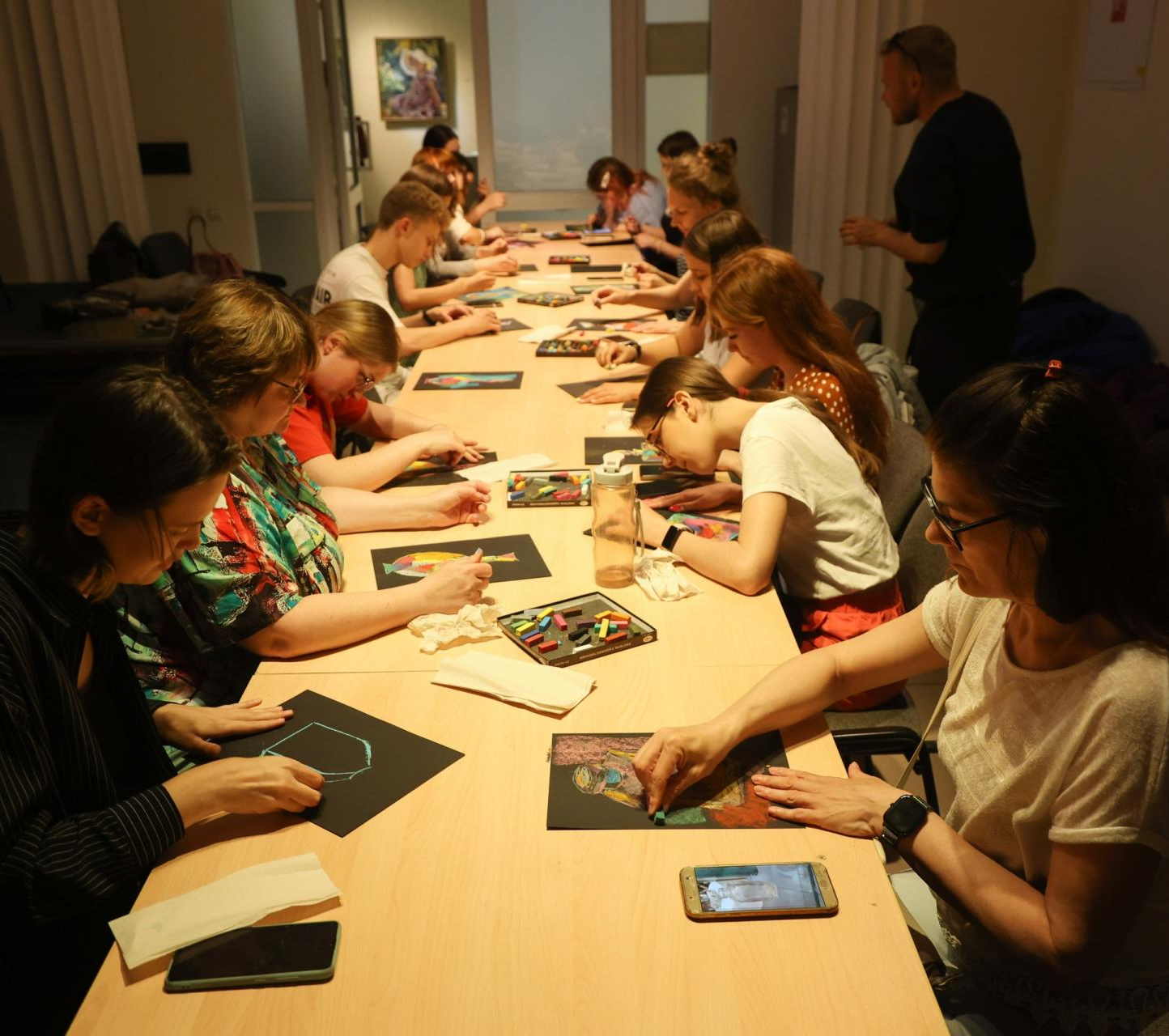 Рисунок углем