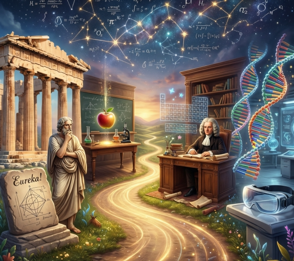 «Переступая столетия»: урок-путешествие по научным открытиям