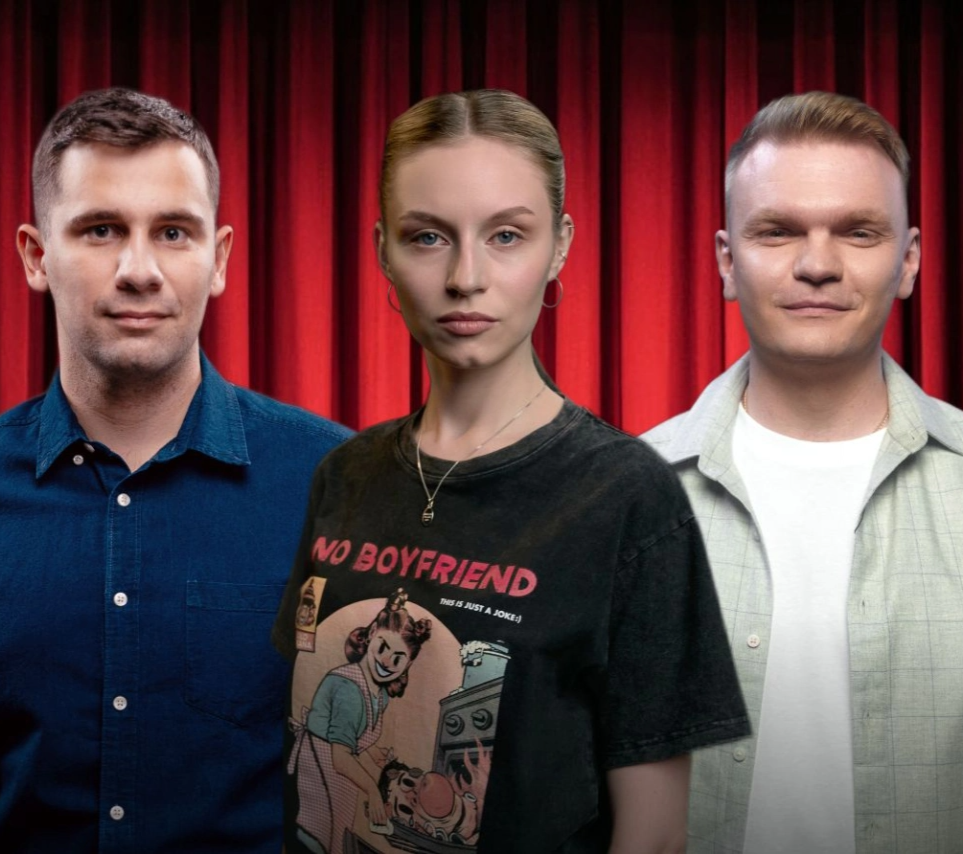 Стендап Урал Тур. Игорь Пименов, Миша Переходько, Валерия Денисова.