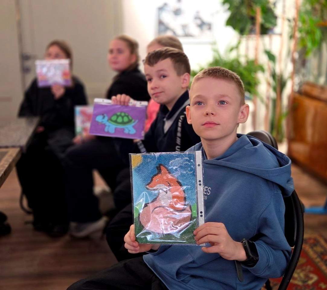 Занятие по песочной терапии «Танец песчинок» 