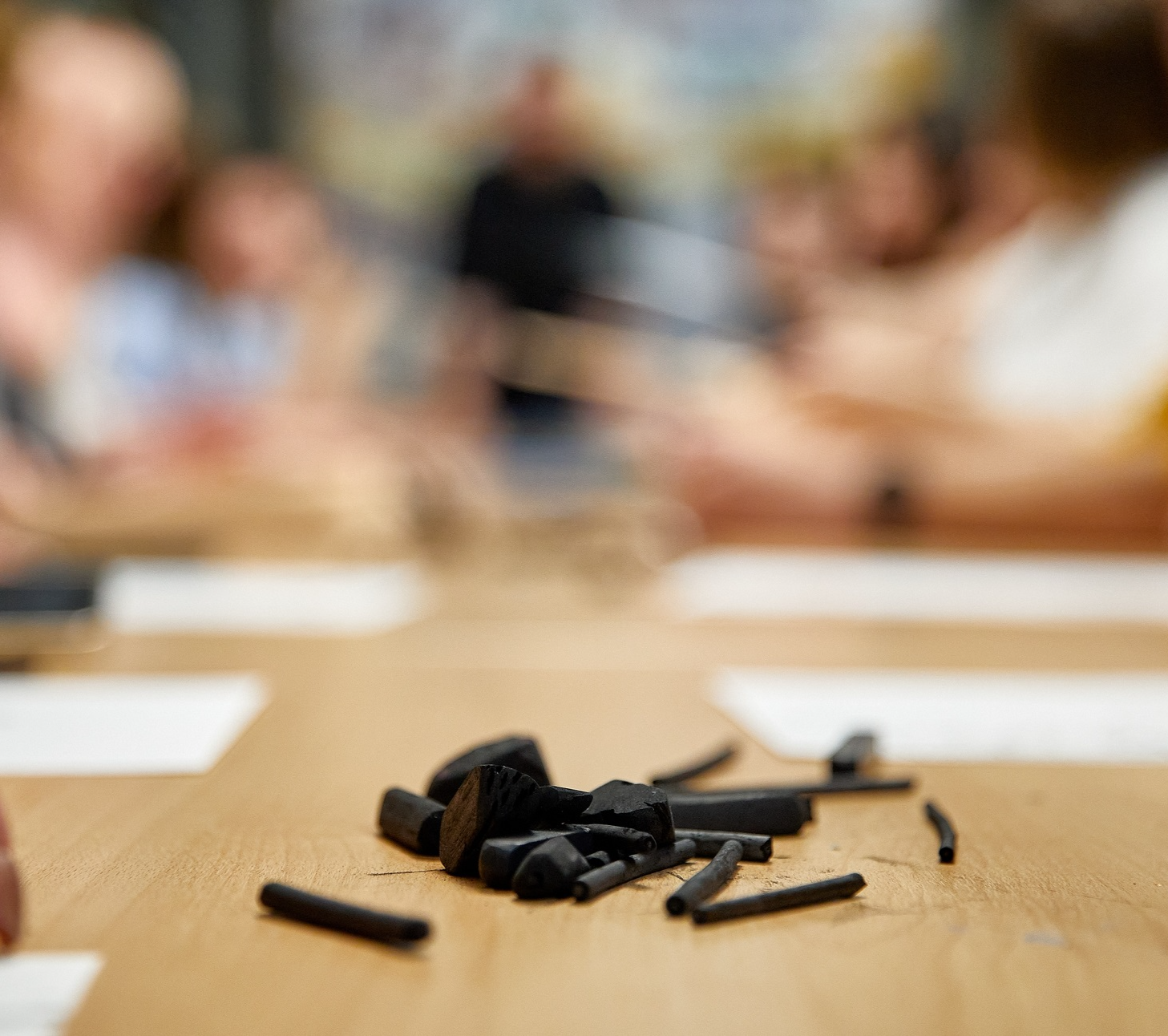 Рисунок углем