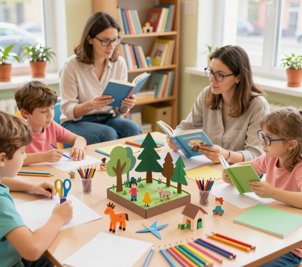 «Диорама с мамой»: мастер-класс к международному дню семьи