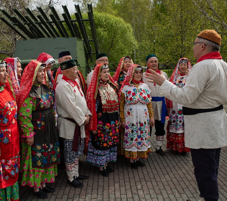 В канун Дня Победы песня «Катюша» была исполнена на языках народов Челябинской области