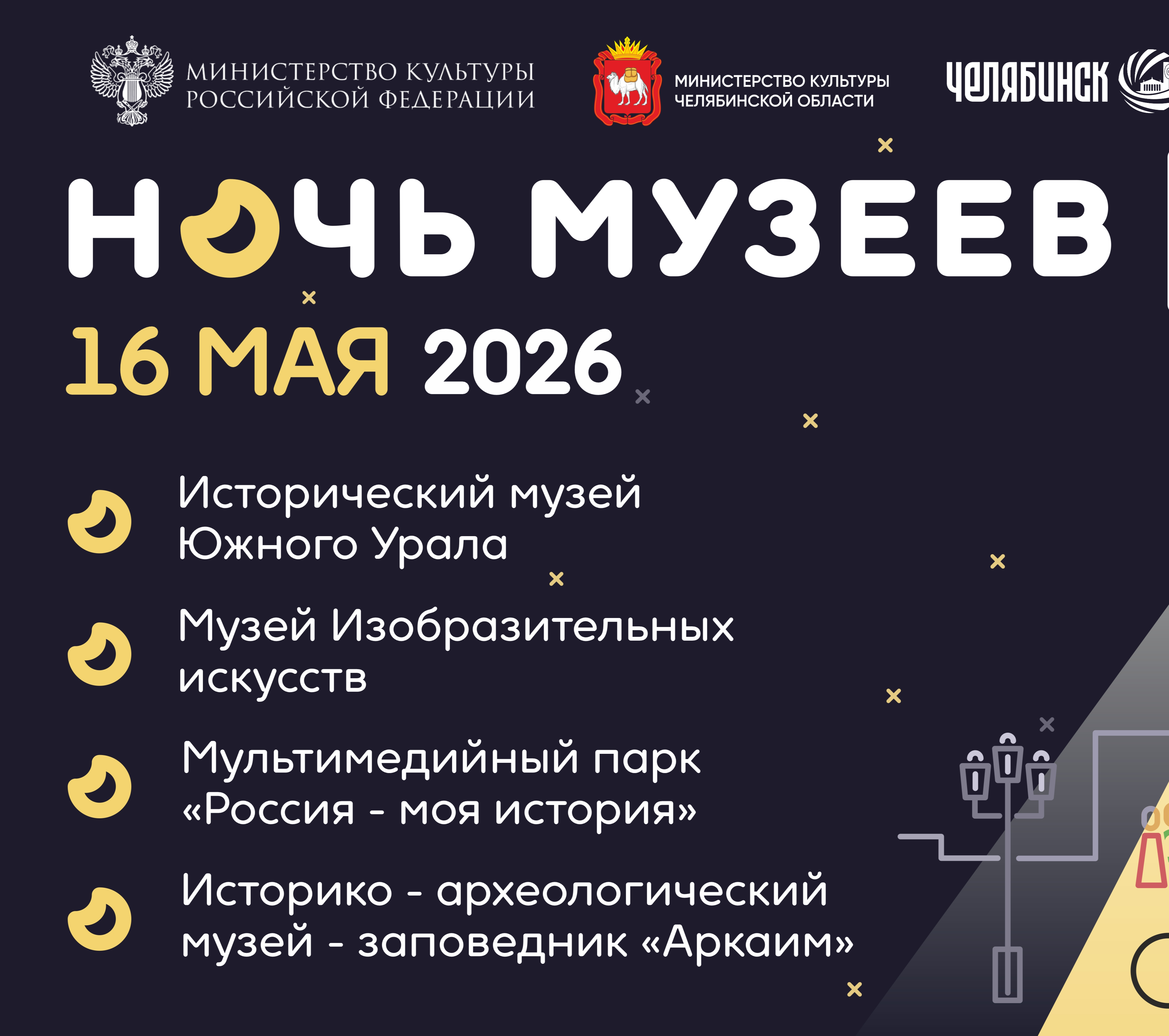 «Ночь музеев» на Южном Урале: программа областных учреждений культуры  
