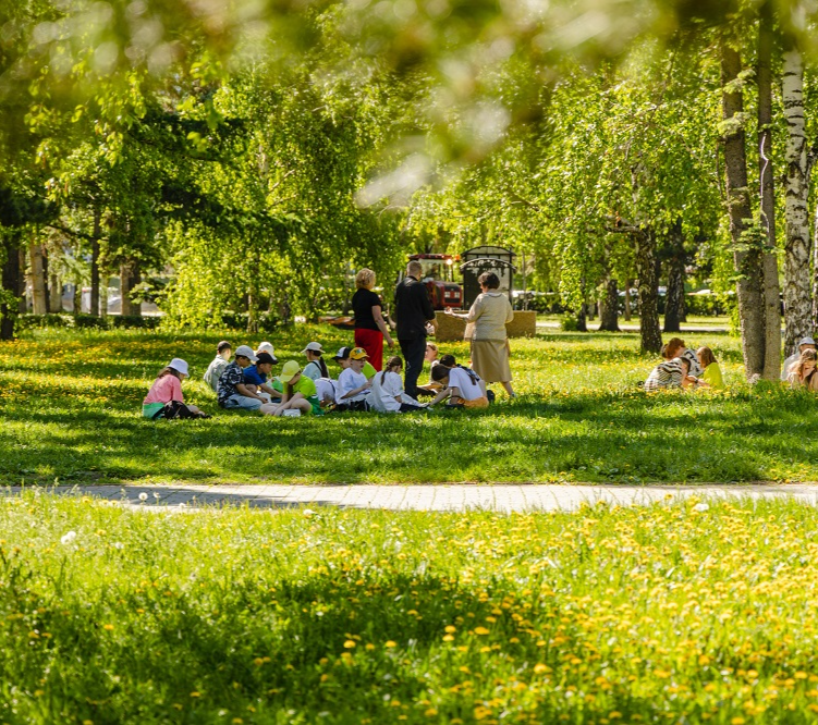 Пленэр с художником