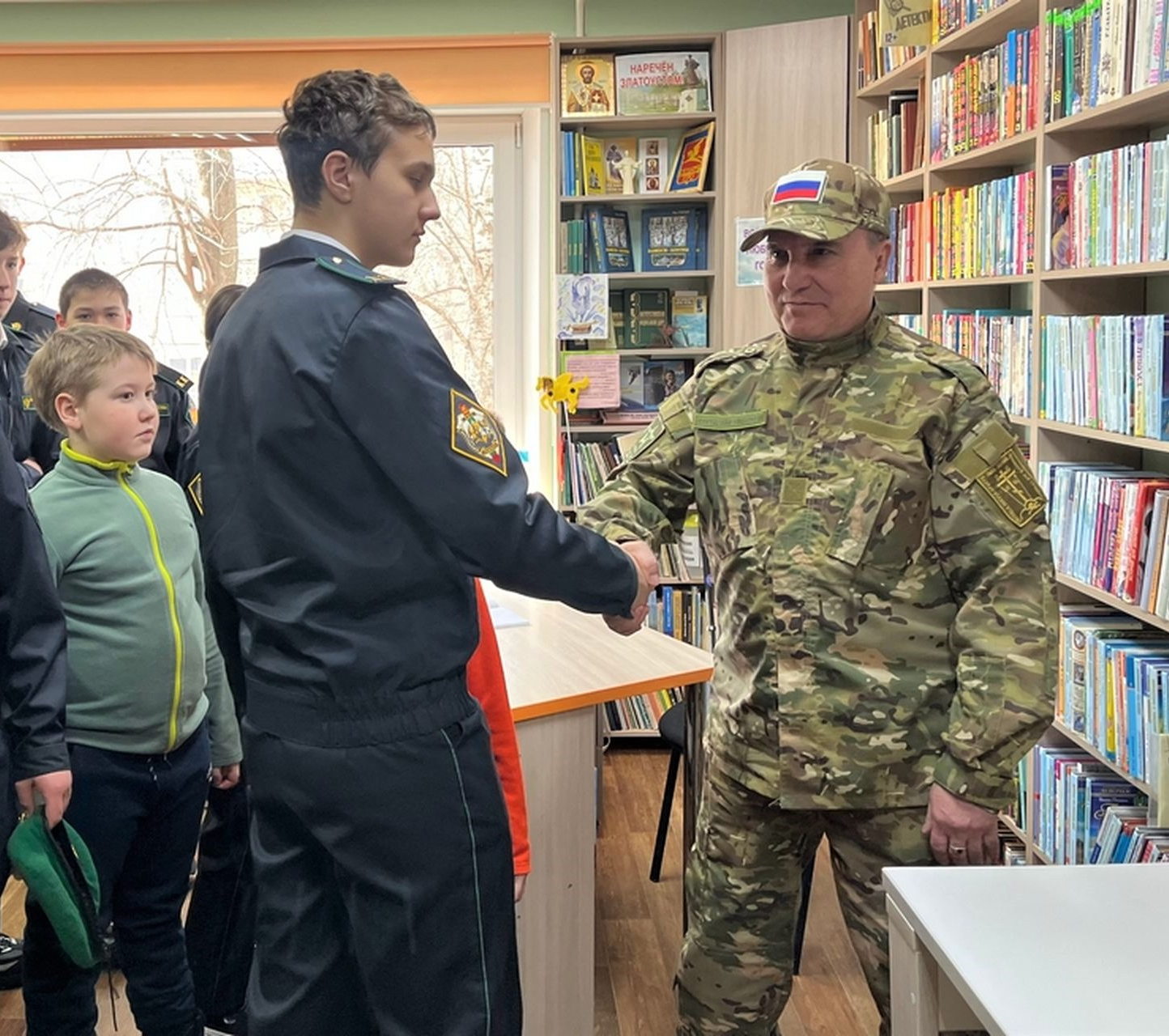 Патриотическая встреча «Голос героя и слово поэта»