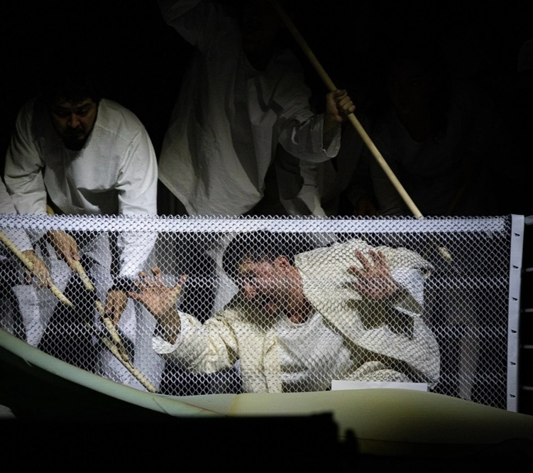 «Записки сумасшедшего» Областной кукольный театр города Костанай, Казахстан, фестиваль «Соломенный жаворонок»