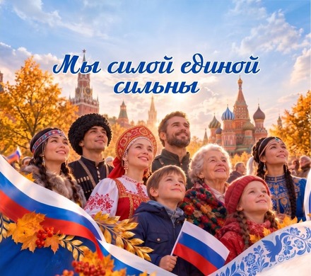 Мы силой единой сильны!