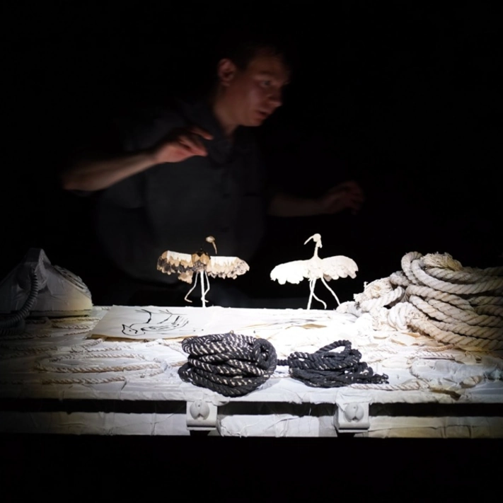 «Журавль и цапля» гастроли Курганского театра «Гулливер»